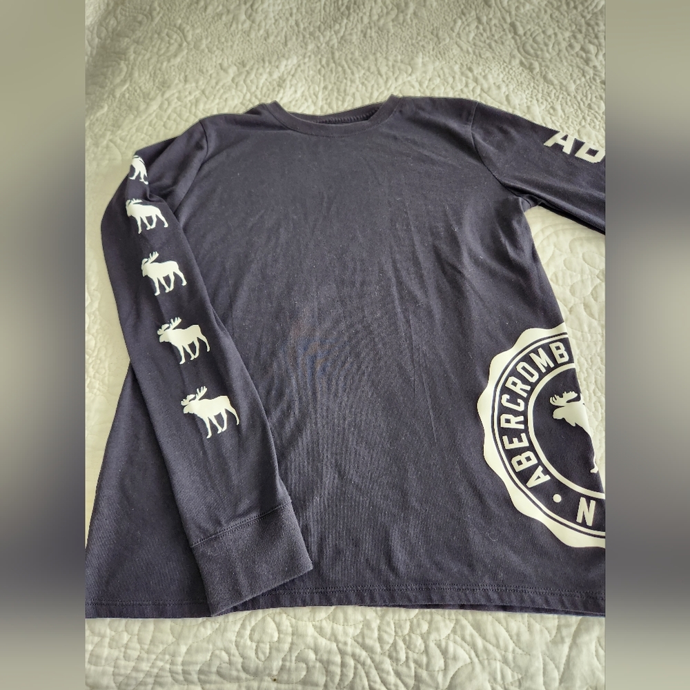 Abercrombie Kids black long sleeve tee